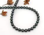 Tahitiperlen Halskette<br>Perlen Gre<br>9.8 - 10.9 mm