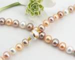 Multicolor Perlenkette vom EdelKontor
