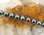 Tahitiperlen Perlenkette<br>Länge - 45cm<br>9.5 - 11.3 mm