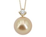 Halsband mit Tahitiperle<br>Perlen Größe<br>12.0 - 13.0 mm